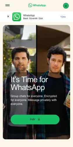 whatsapp.com Mobil Görünüm